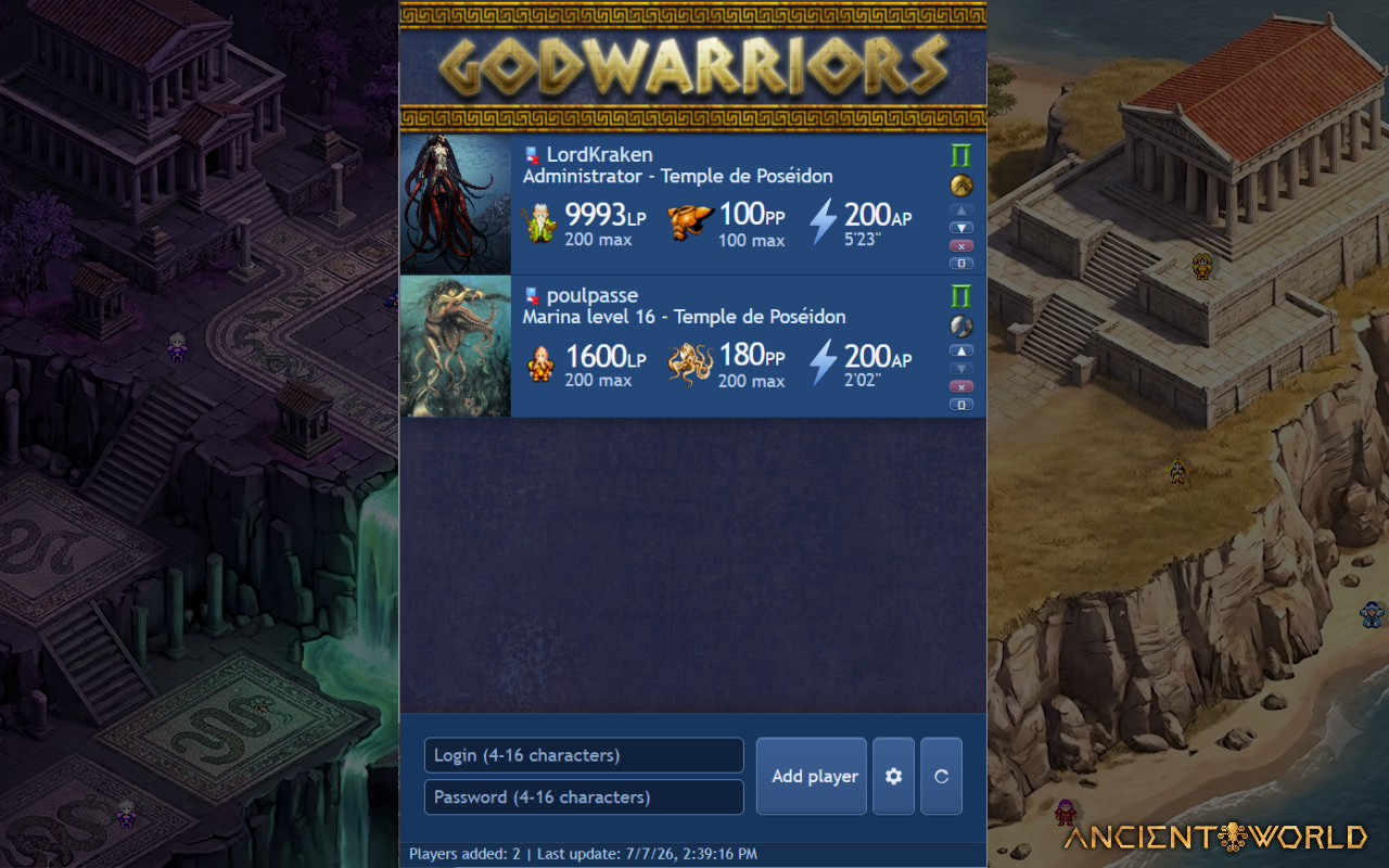GodWarriors Extension - 截图 3