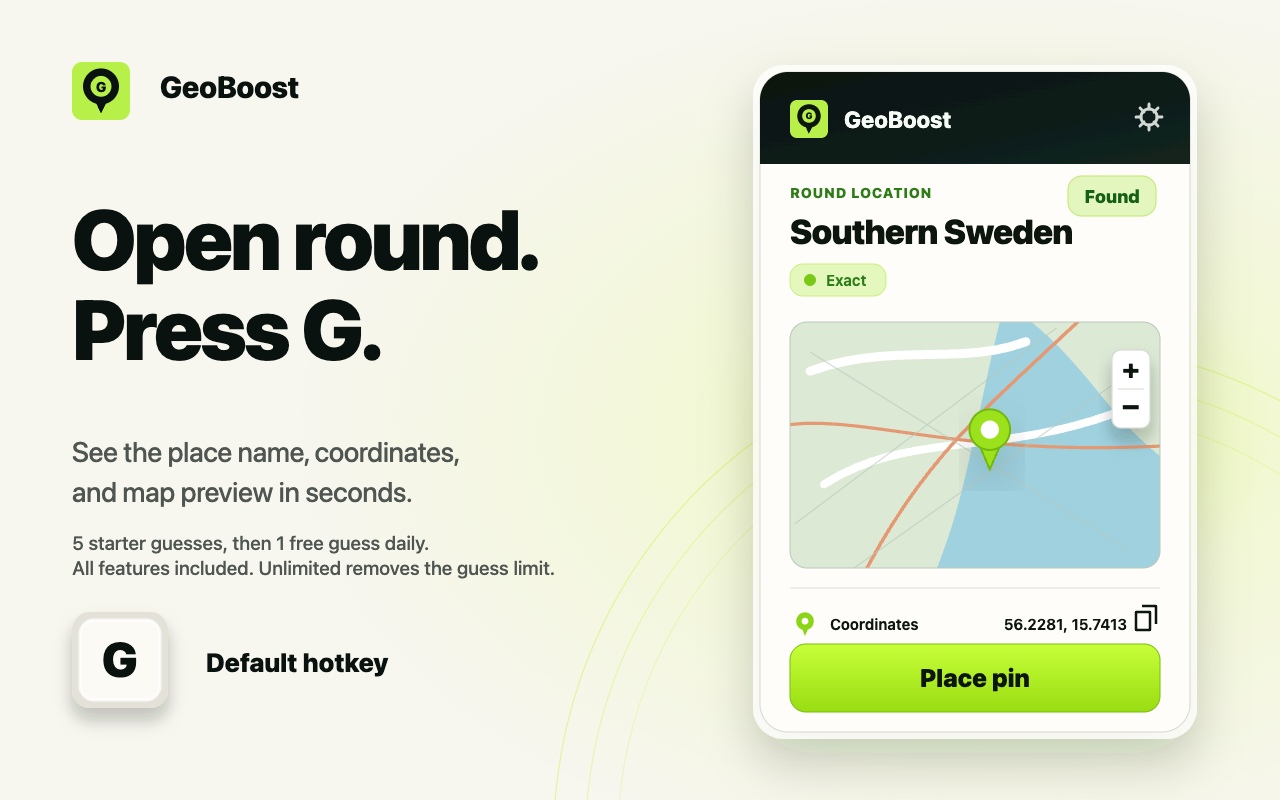 GeoGuessr Boost (GeoGuessr Cheat / Hack) - 截图 1