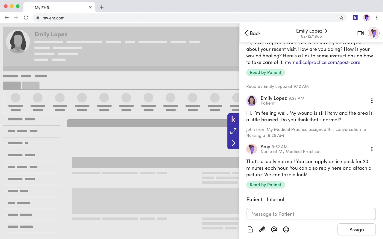Klara Chrome Extension - 截图 2