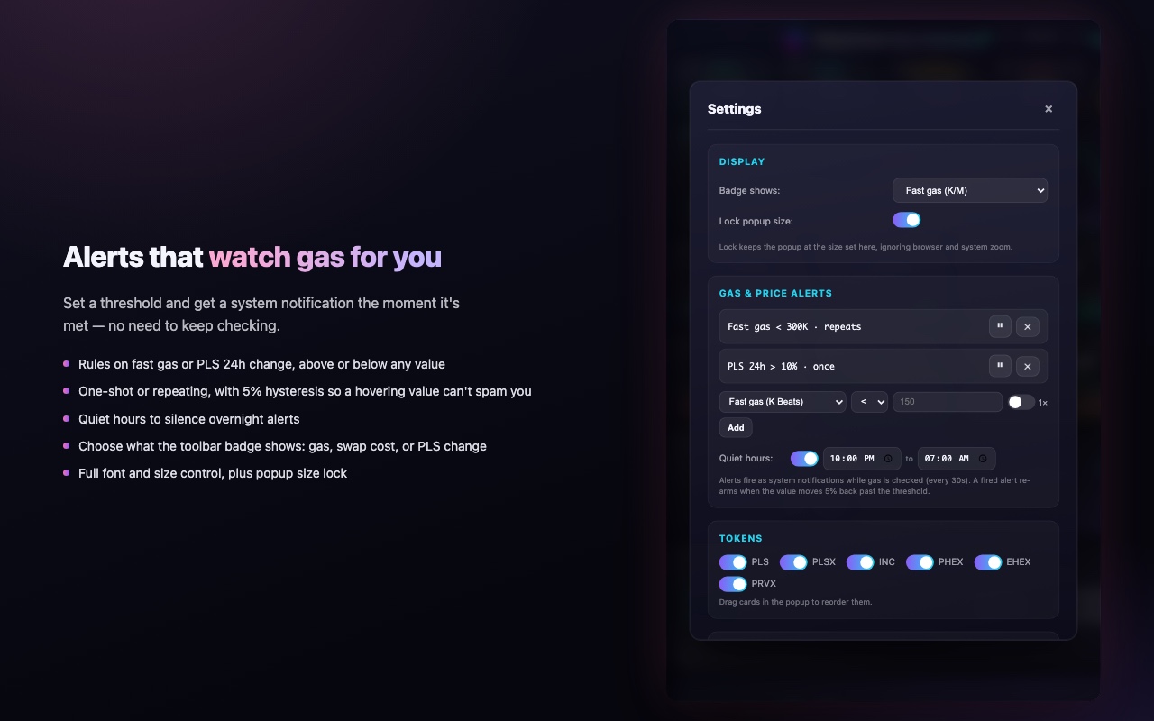 PulseChain Gas Estimates - 截图 4