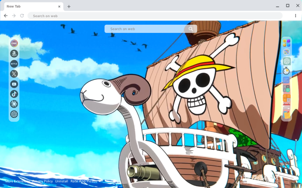 One Piece Live Wallpaper - 截图 1