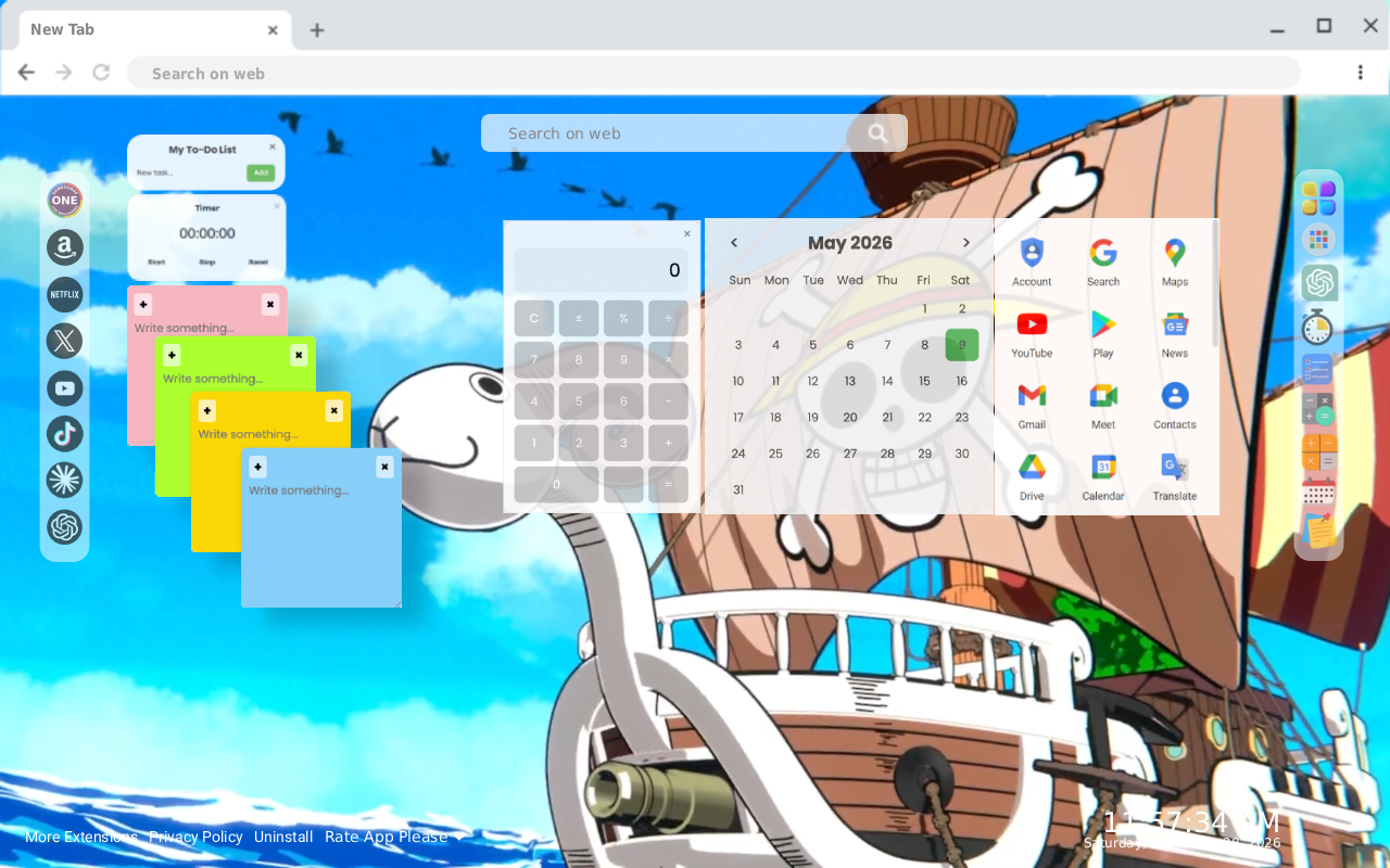 One Piece Live Wallpaper - 截图 3