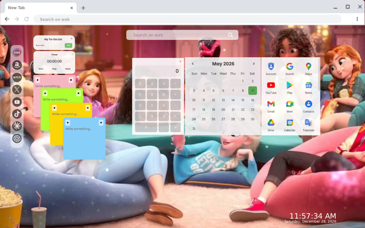 Disney Princess Live Wallpaper - 截图 3