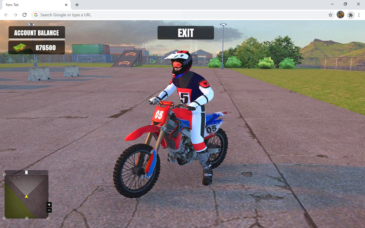 Motocross Driving Simulator Game - 截图 2