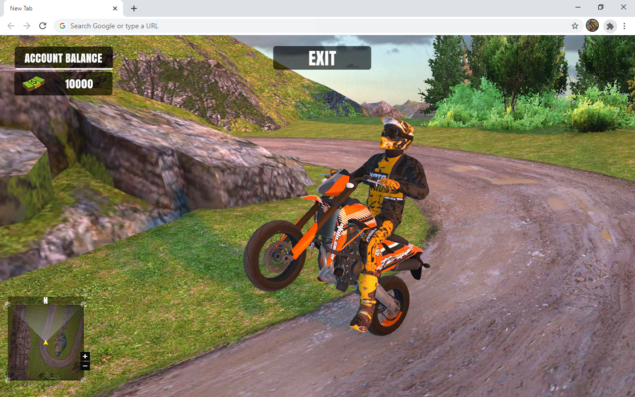 Motocross Driving Simulator Game - 截图 3