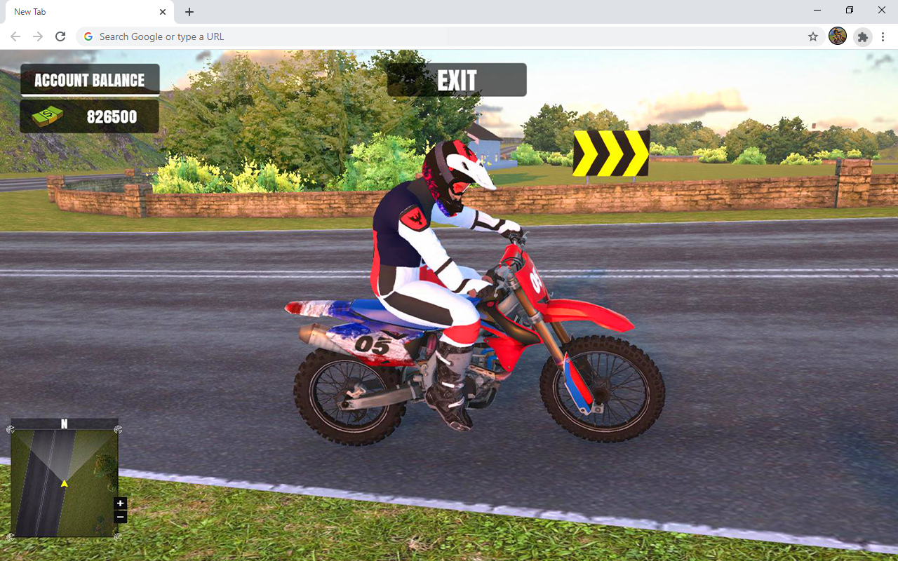 Motocross Driving Simulator Game - 截图 4