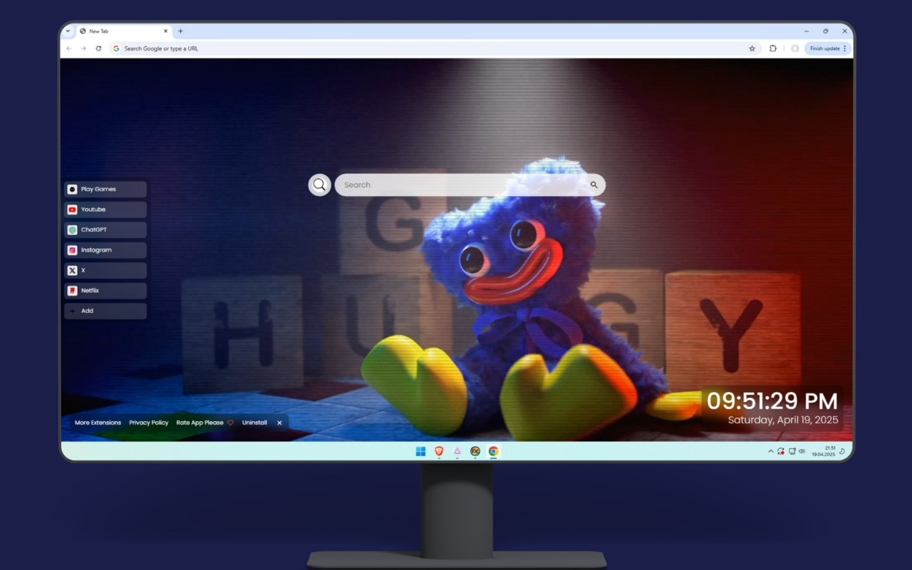 Huggy Wuggy Live Wallpaper - 截图 2