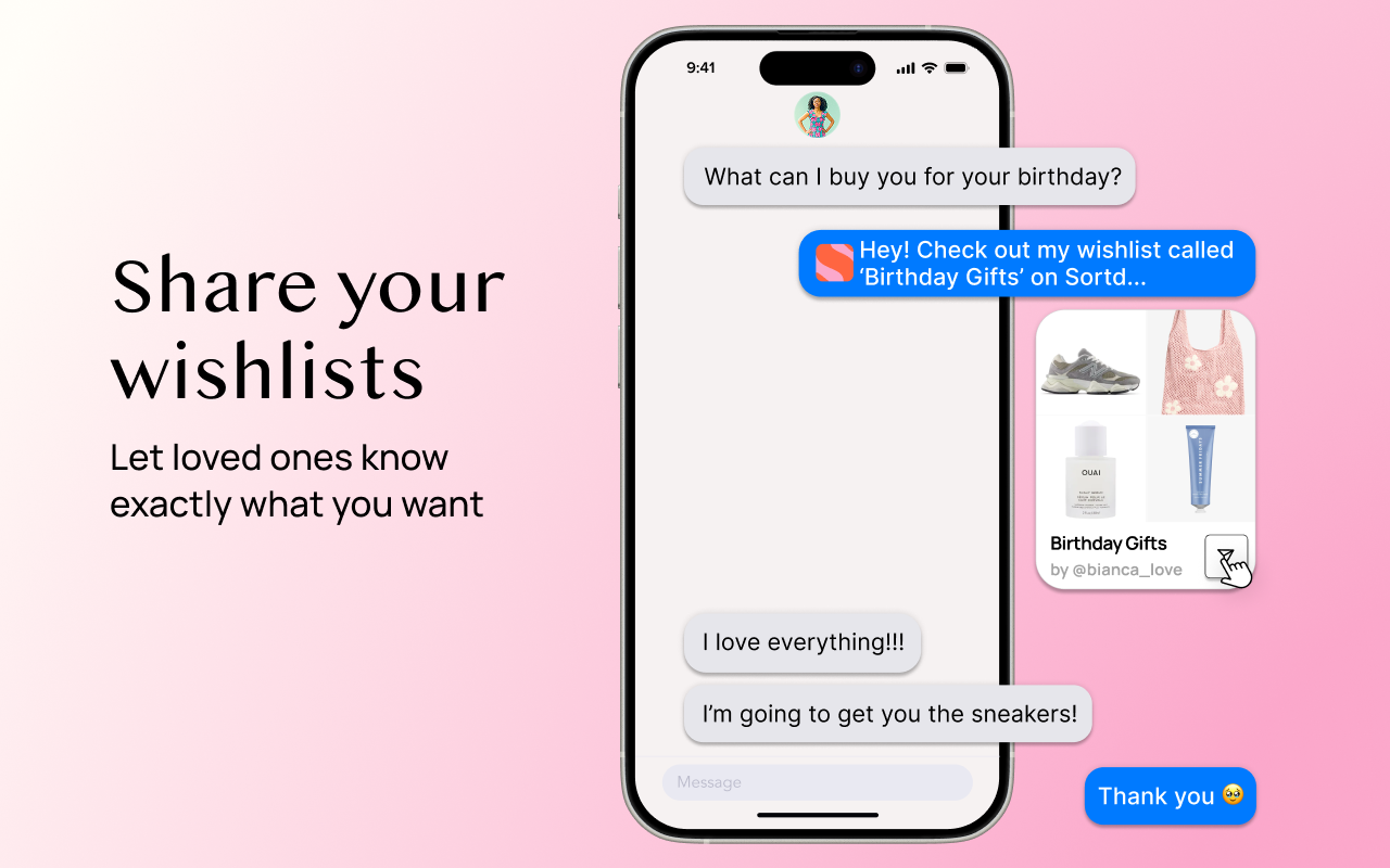 Sortd - Save to Wishlist - 截图 5