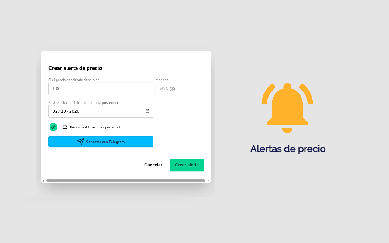 Melibel Mercado Libre Price Tracker - 截图 3