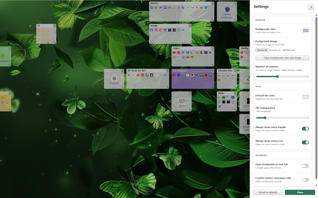 Signpost: Bookmark Desktop for New Tab - 截图 2