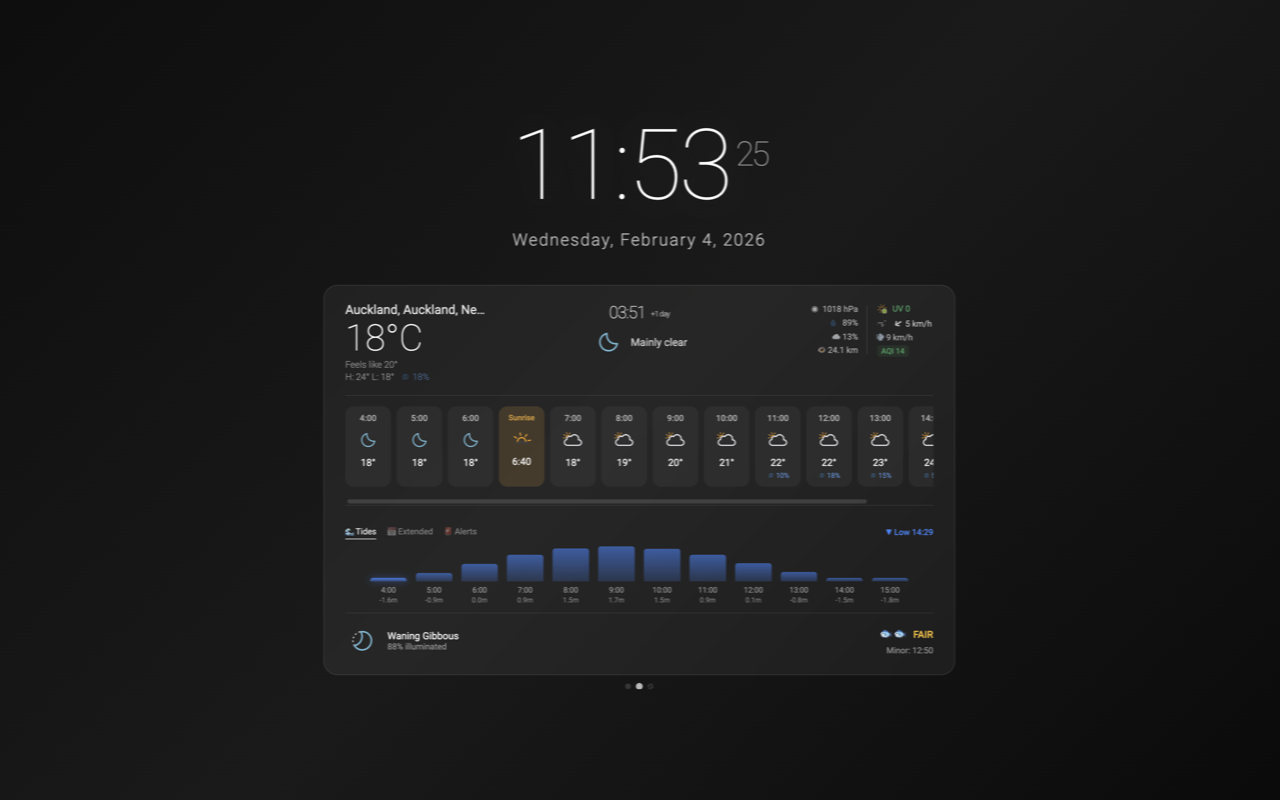 Weather Clock - 截图 5