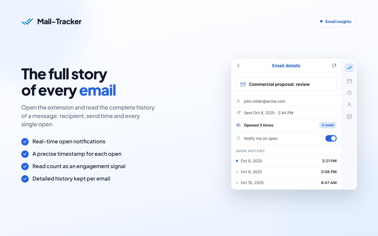 Mail-Tracker - 截图 4