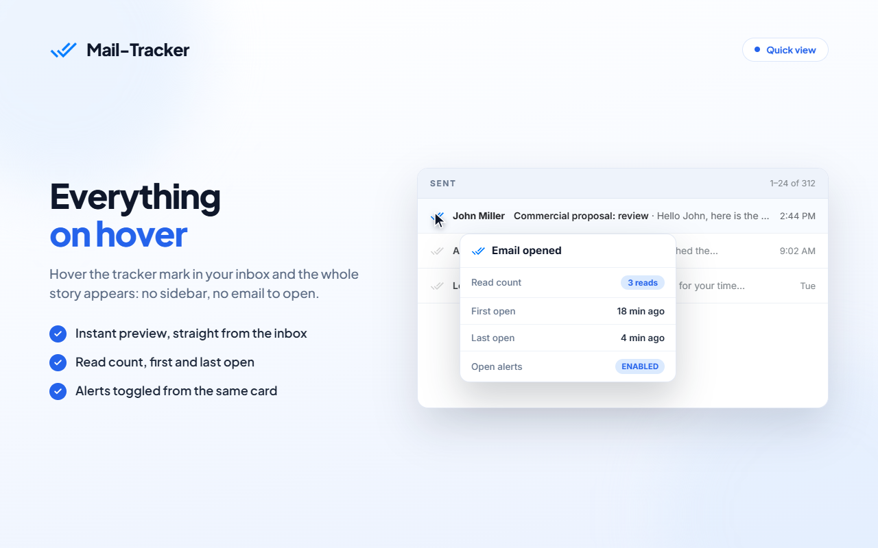 Mail-Tracker - 截图 5