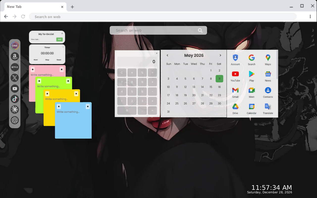 Yomu Yakadashi Art Live Wallpaper - 截图 3