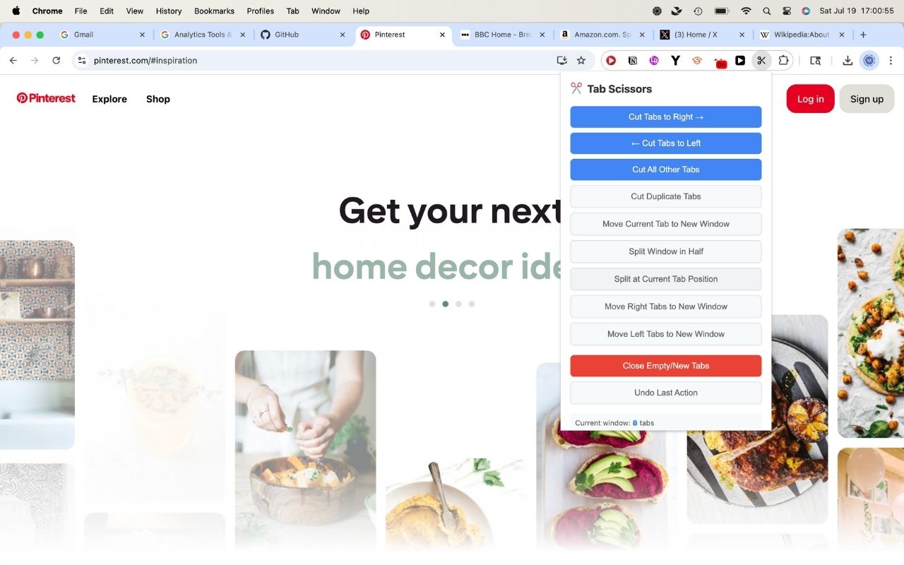 Tab Scissors - 截图 1
