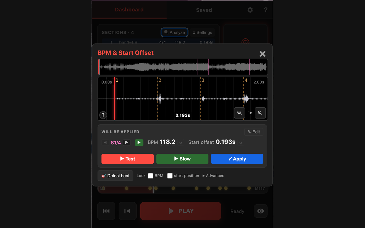 Pre-Count - Loop Practice Tool for YouTube - 截图 2