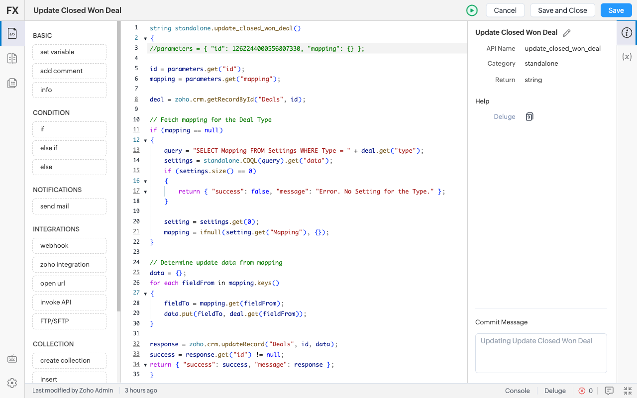 Zoho CRM DevTools - 截图 2