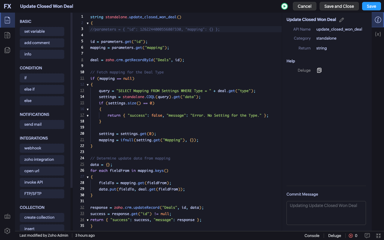 Zoho CRM DevTools - 截图 4