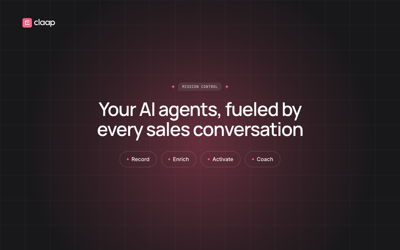 Claap - Sales meeting recorder - 截图 1