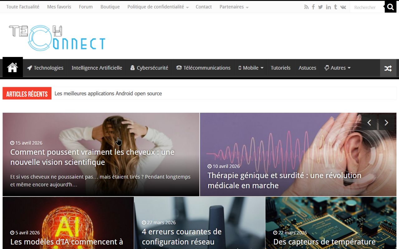 Tech-Connect Blog - 截图 2