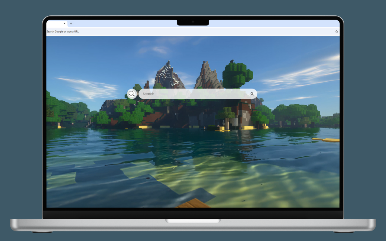 Minecraft Nature: Serenity and Creativity in a Live Theme - 截图 3