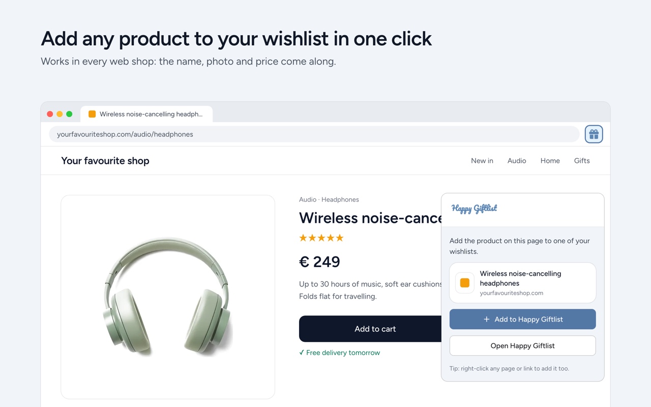 Happy Giftlist - 截图 1