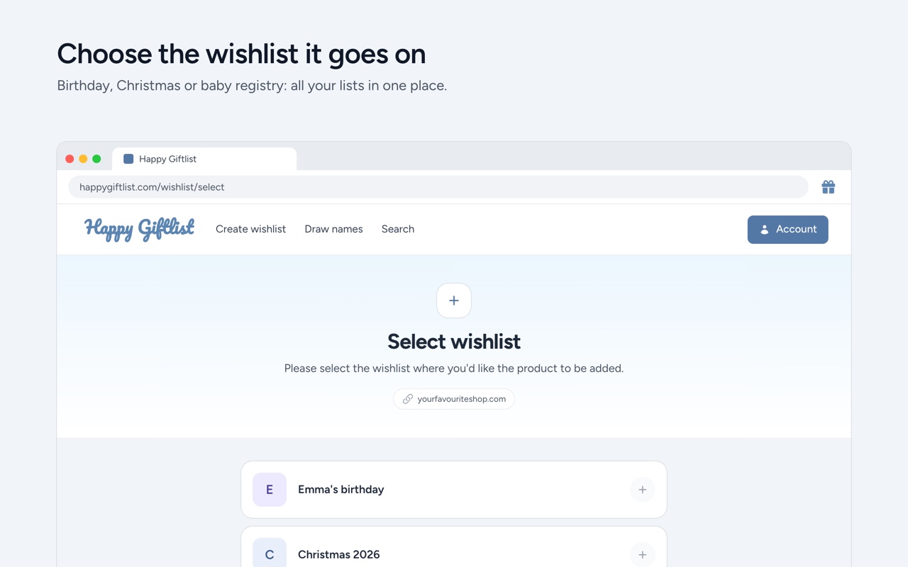 Happy Giftlist - 截图 3