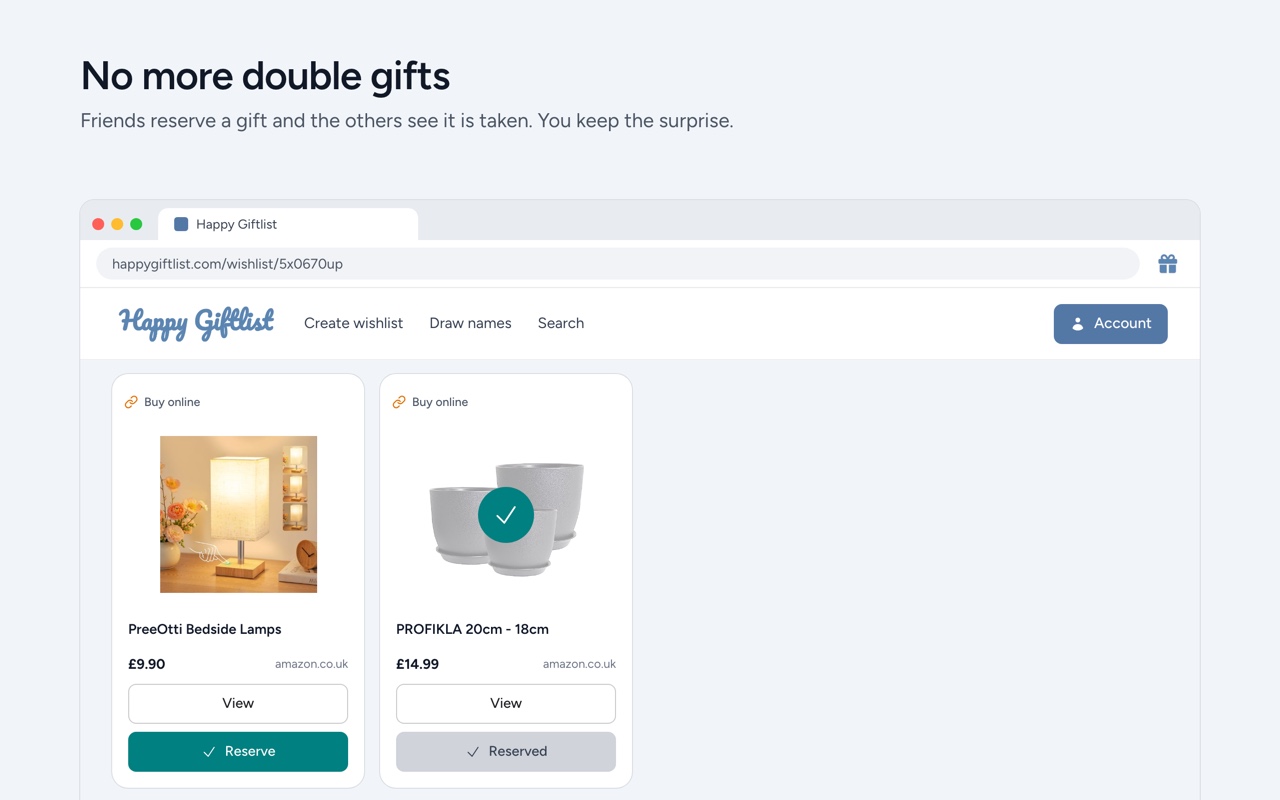 Happy Giftlist - 截图 5