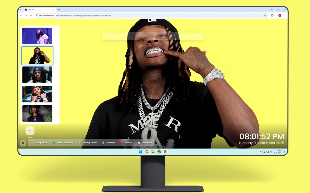 King Von Wallpaper - 截图 2