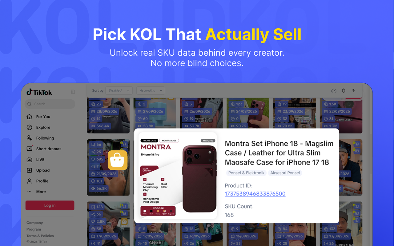 Check Engagement Rate Instagram & Tiktok by KOL.ID - 截图 2