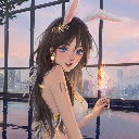 Anime Girl With Rabbit Ears Live Wallpaper