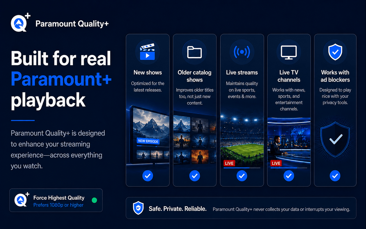 Paramount Quality+ - 截图 5
