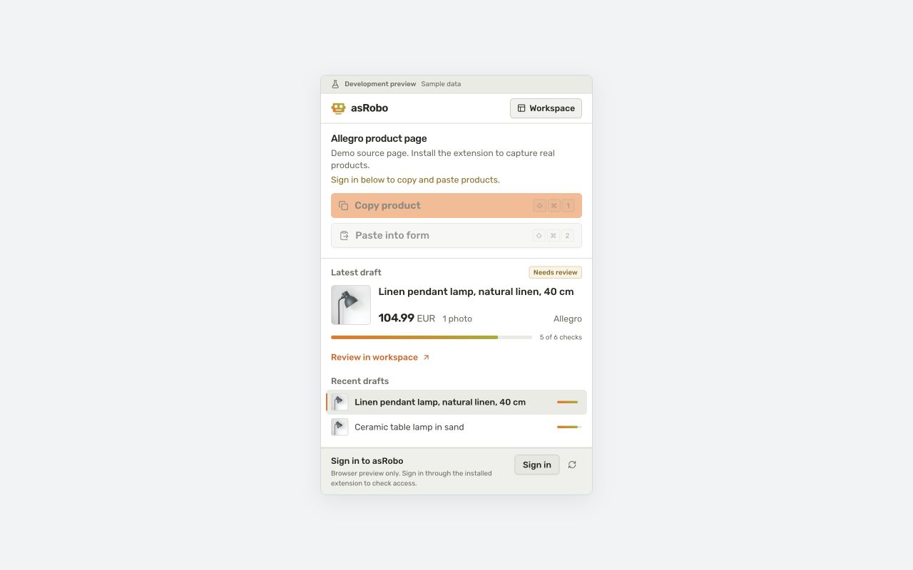 asRobo - 截图 1
