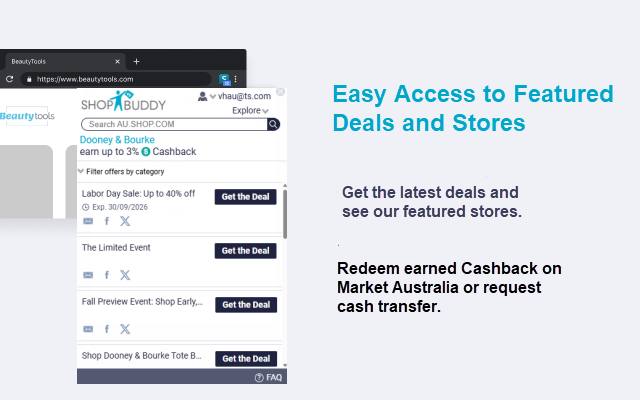 ShopBuddy for Australia: Cash Back Shopping - 截图 4