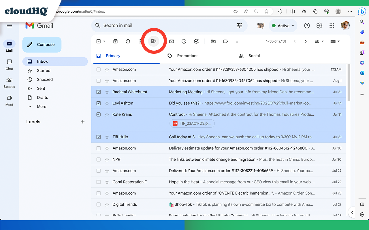 Save Emails to SharePoint by cloudHQ - 截图 2
