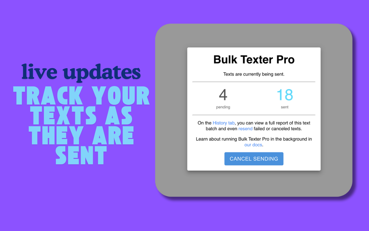 Bulk Texter Pro - 截图 4