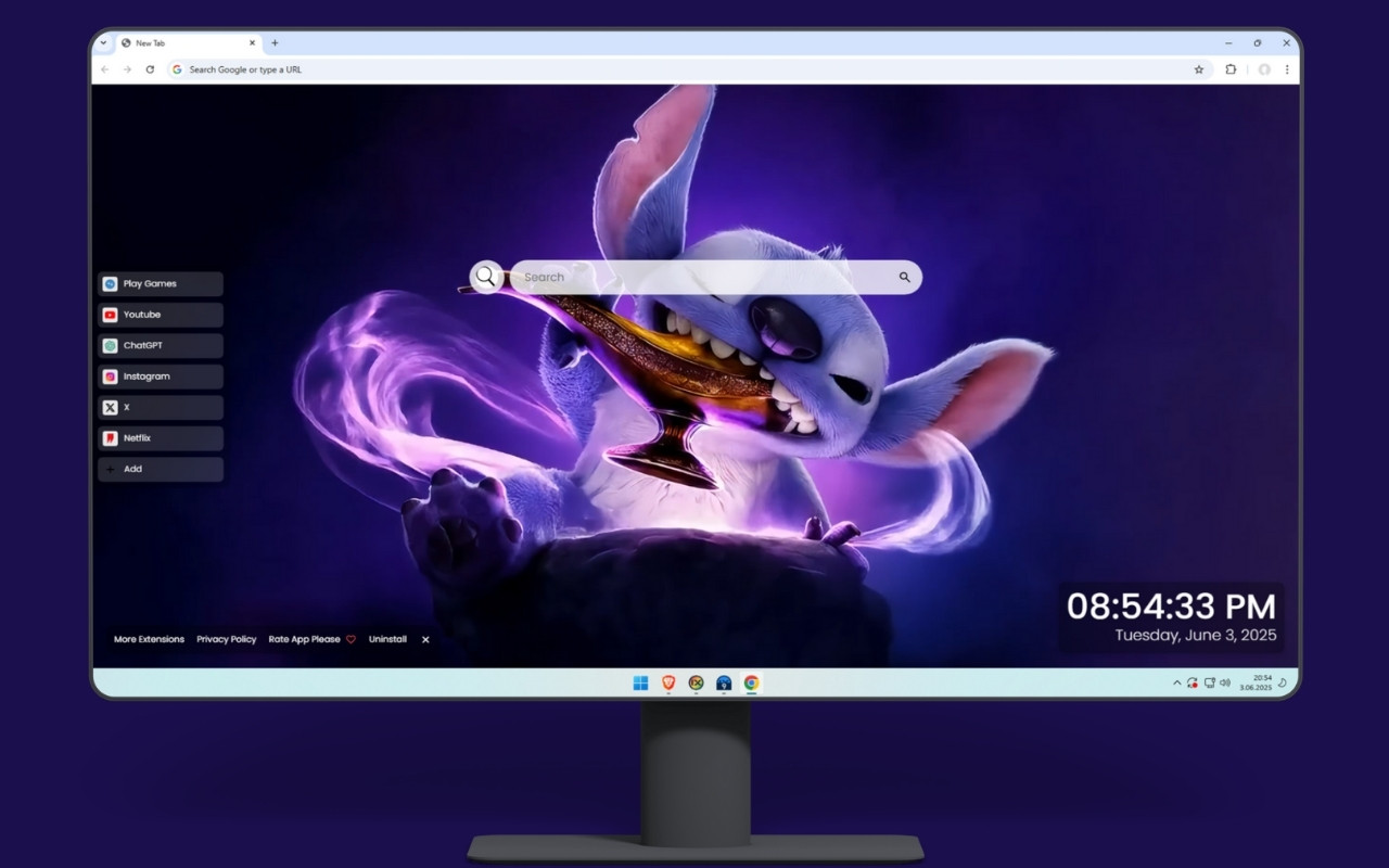 Stitch Magic Live Wallpaper - 截图 2