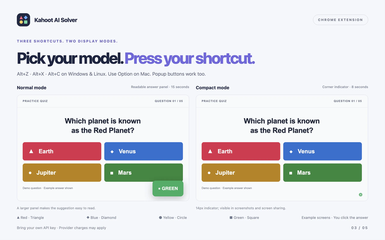 Kahoot AI Solver - Smart Assistant - 截图 3