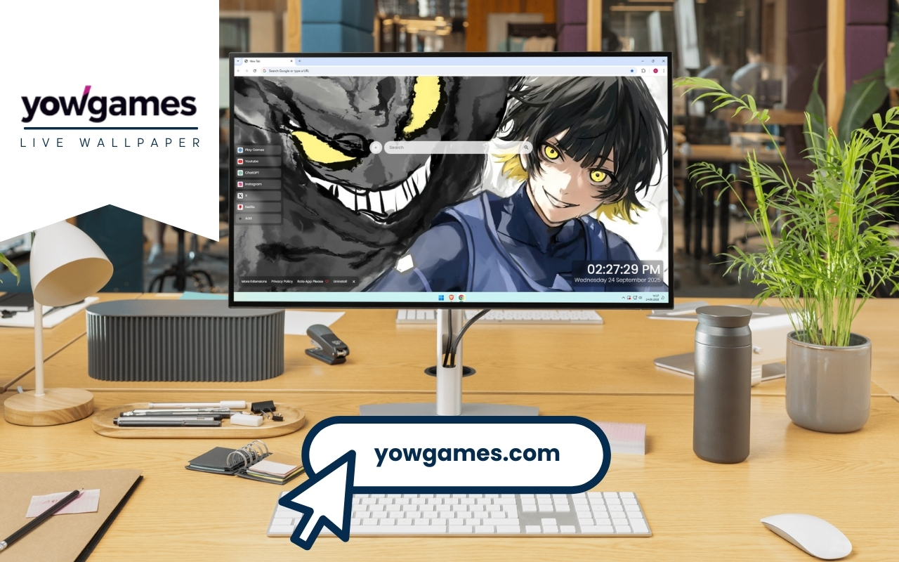 Meguru Bachira Monster Blue Lock Live Wallpaper - 截图 3