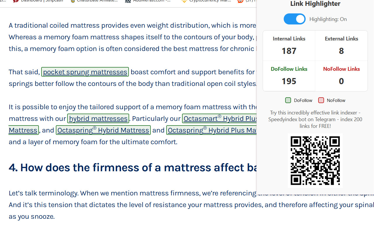 DoFollow Nofollow Links Highlighter - 截图 1