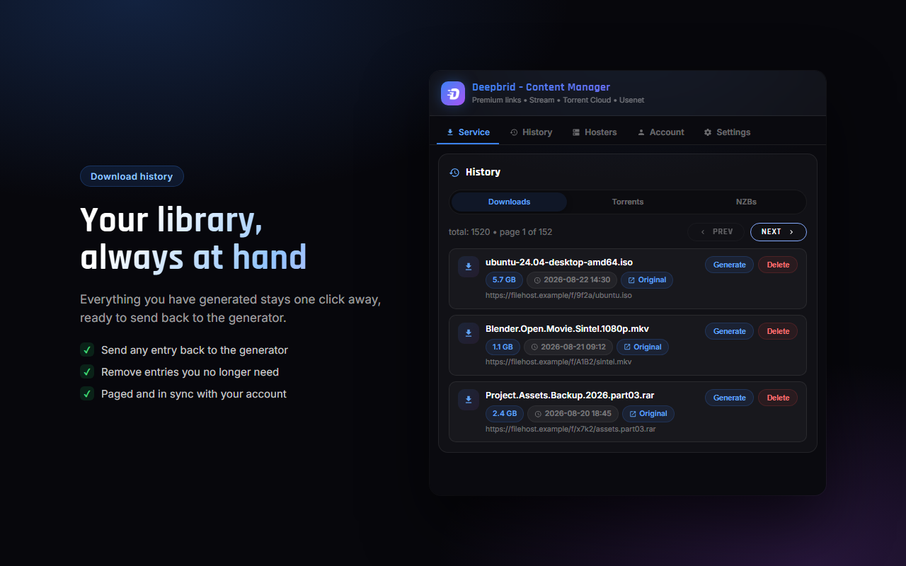 Deepbrid - Browser Extension - 截图 2