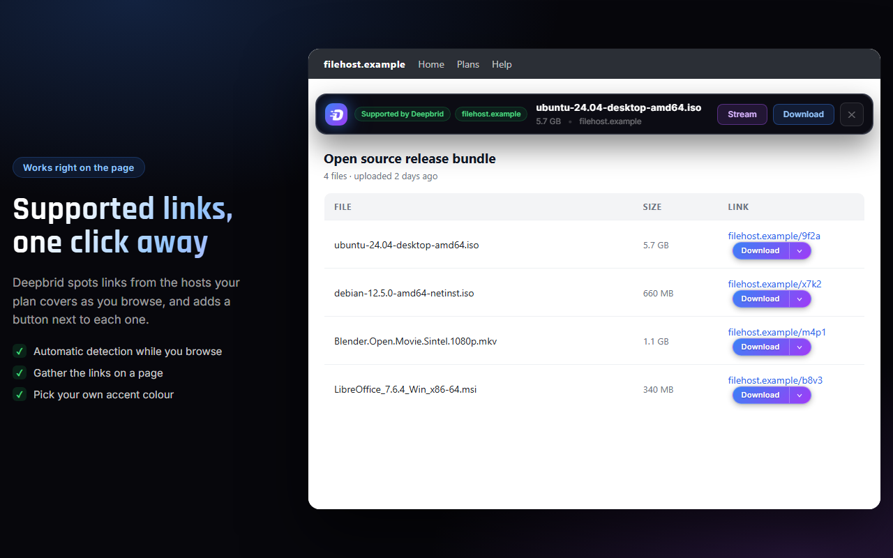 Deepbrid - Browser Extension - 截图 5