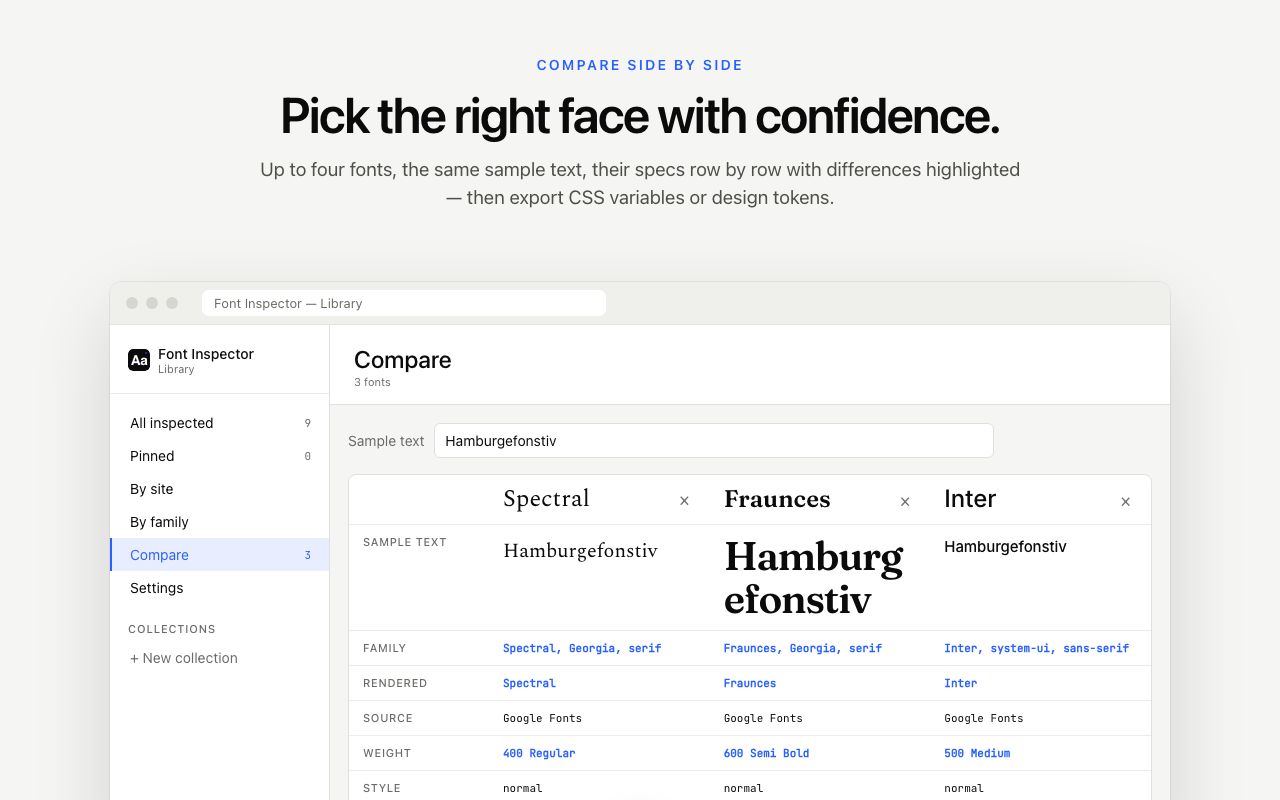 Font Inspector – 任意网站字体识别工具 - 截图 4