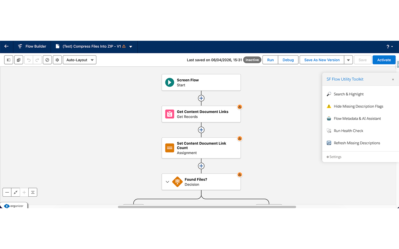 SF Flow Utility Toolkit - 截图 1