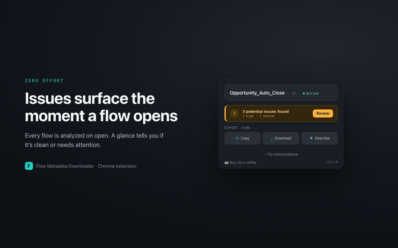 Salesforce Flow MetaData Downloader - 截图 3