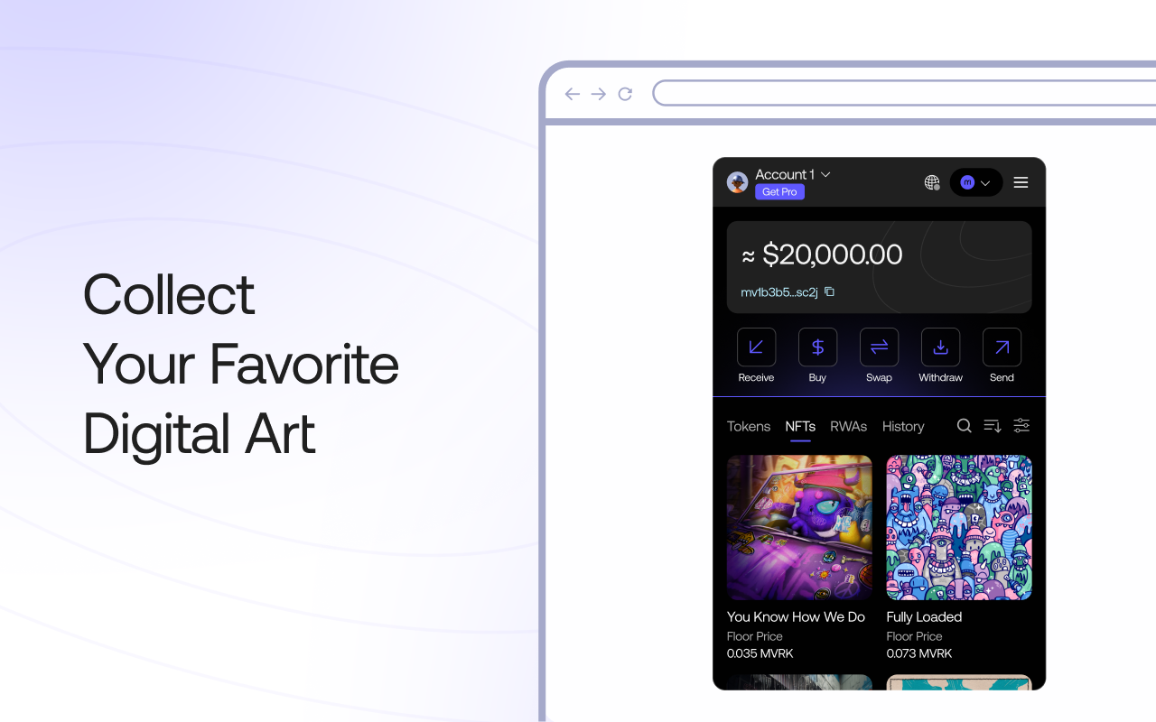 Mavryk Wallet - 截图 3