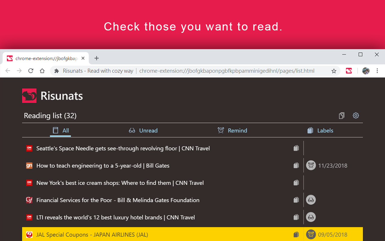 Risunats - Read with cozy way - 截图 3