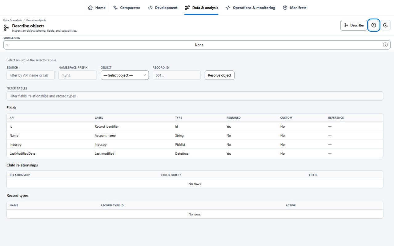 Salesforce Org Compare - 截图 4
