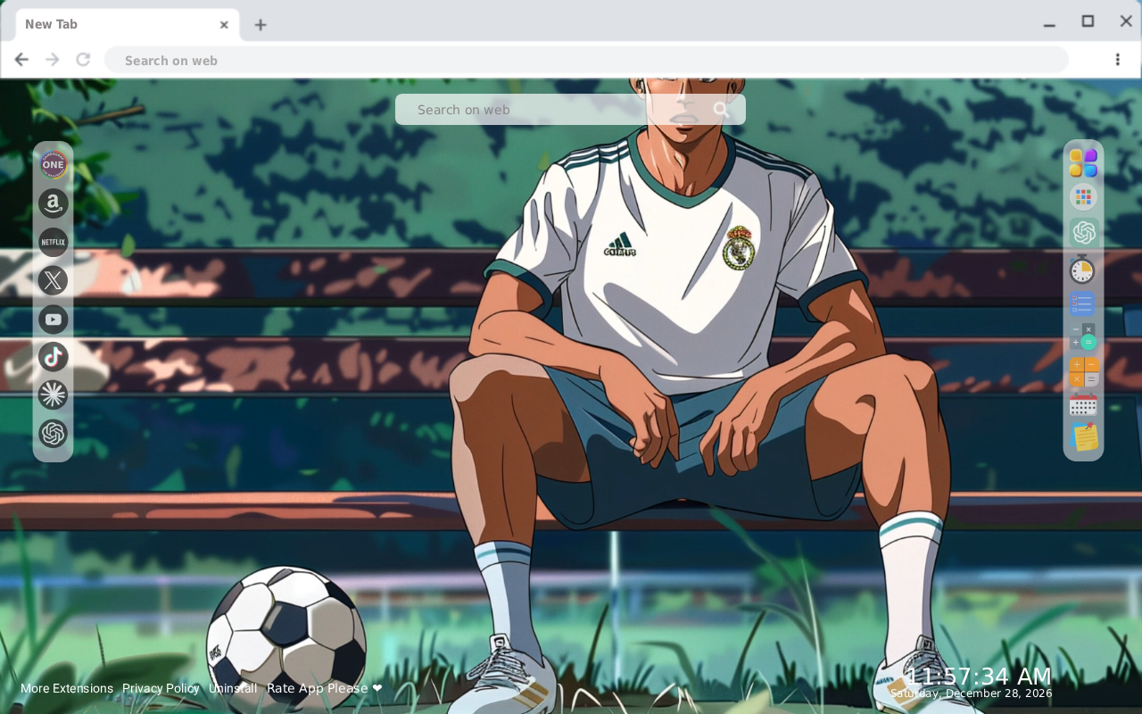 Cristiano Ronaldo Anime Live Wallpaper - 截图 1
