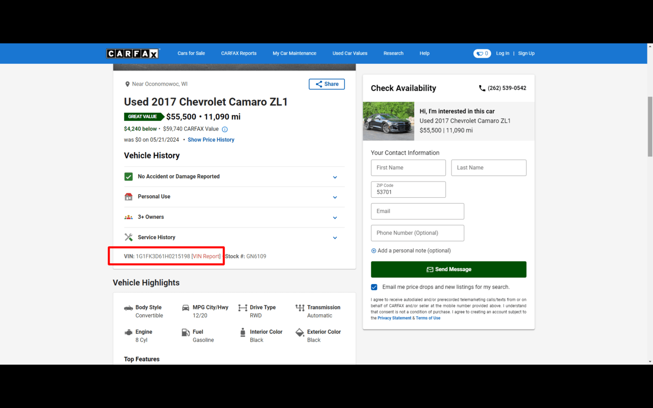 Car Simulcast: Vehicle History Reports - 截图 2